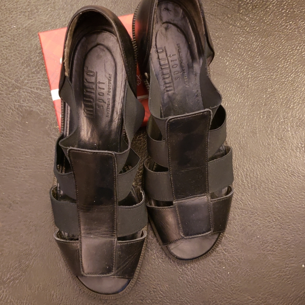 Black Munro 7 N sandals